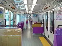 2次車の車内