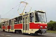 0011972年製、タトラKT4の試作車(2018年撮影)