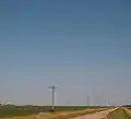 遠景。1.6キロメートル離れたところから見る。