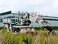 カヤバシステムマシナリーのブームヘッダー（2011年）