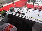 運転台（タトラT3SUCS）