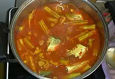 タイ料理ゲーン・ソムに使われているワサビノキの果実