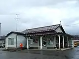 リニューアル前の駅舎(2006年12月)