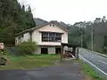 石越旧校地に残る特別教室棟