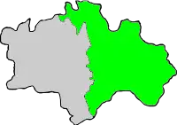 嘉義市東区概要地図