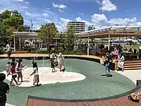 北端にある籠田公園