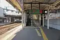 2番のりば（2022年1月）