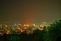 城山から望む鹿児島市の夜景