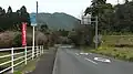 肝属郡南大隅町佐多伊座敷川南(鹿児島県道74号内之浦佐多線との重複区間)