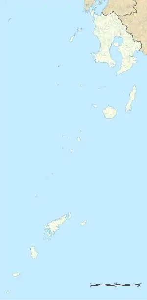 2020年東京オリンピックの聖火リレーの位置（鹿児島県内）