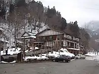 一軒宿「貝掛温泉」外観