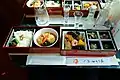 旅行商品の食事例（酒田方面の列車）