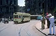 旧型の2軸車(1977年撮影)