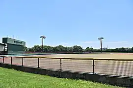 外野とスコアボード
