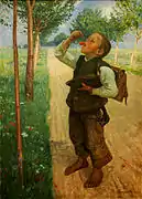 「果物を食べる少年」(1893)