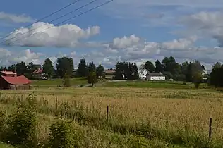 テュルヴァー内のカリアラ（Kalliala）村の風景