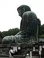 側面 本像は猫背で頭部が前傾していることがわかる