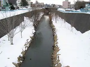 亀田川 2010年2月18日撮影