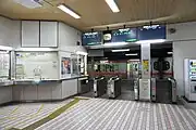 改札口(2023年7月)