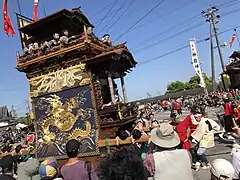 石橋組の青龍車