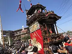 中切組の力神車