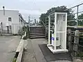 下り線ホーム改札口（2023年6月）