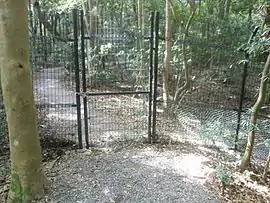 上御井神社の遥拝場所