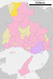 香美町位置図