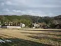 上賀茂壱町口町 旧家と田園風景