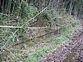 スイッチバック線路側プラットホーム