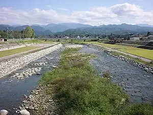 上市川 2007年10月21日撮影