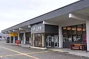 出入口部分近影（2021年5月）