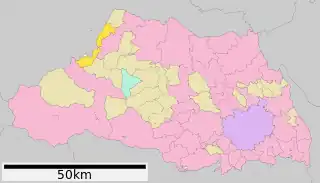 神川町位置図