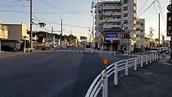 上松山町交差点