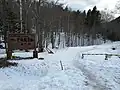 神の子池の入口