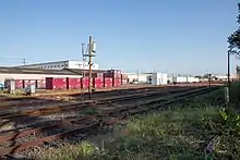 鹿島臨港線・神栖駅(貨物駅)