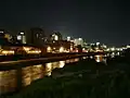 団栗橋から上流を望む