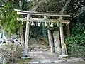 二の鳥居と社号標