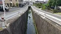 勘右ェ門川（松原町内）
