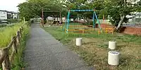 金屑川公園（原団地側）