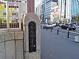 名鉄名古屋本線ではなくJR中央本線を跨ぐ金山橋