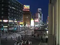 金山駅北口の様子