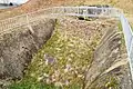 北丘石室 開口部の閉塞施設