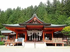 金桜神社拝殿