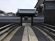 橋爪門(木造復元)