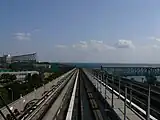 運転席スペースから望む前面展望