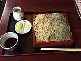 よもぎ切り 二色せいろ（2016年3月1日撮影）