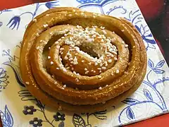 スウェーデンのシナモンバン(シナモンロール)