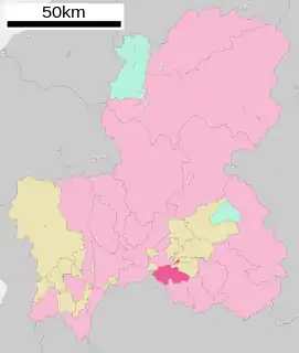 可児市位置図