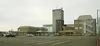 旧金成町役場。現在は栗原市金成総合支所(2005年12月)